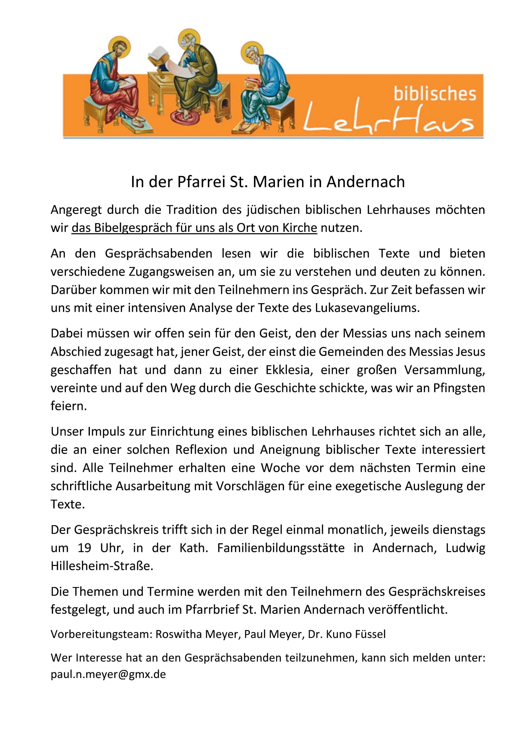 Bibl. Lehrhaus