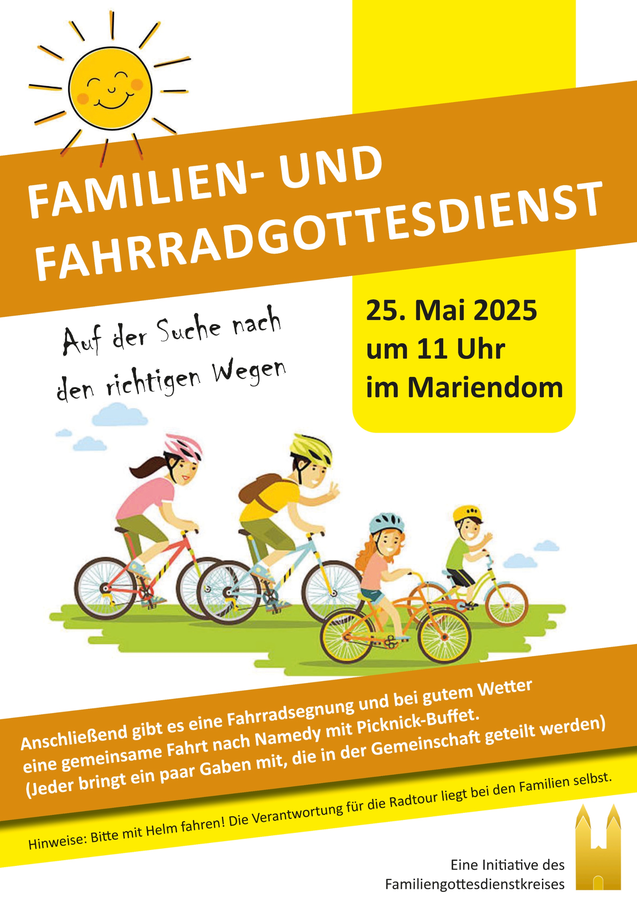 Fahrradgottesdienst am 25. Mai 2025