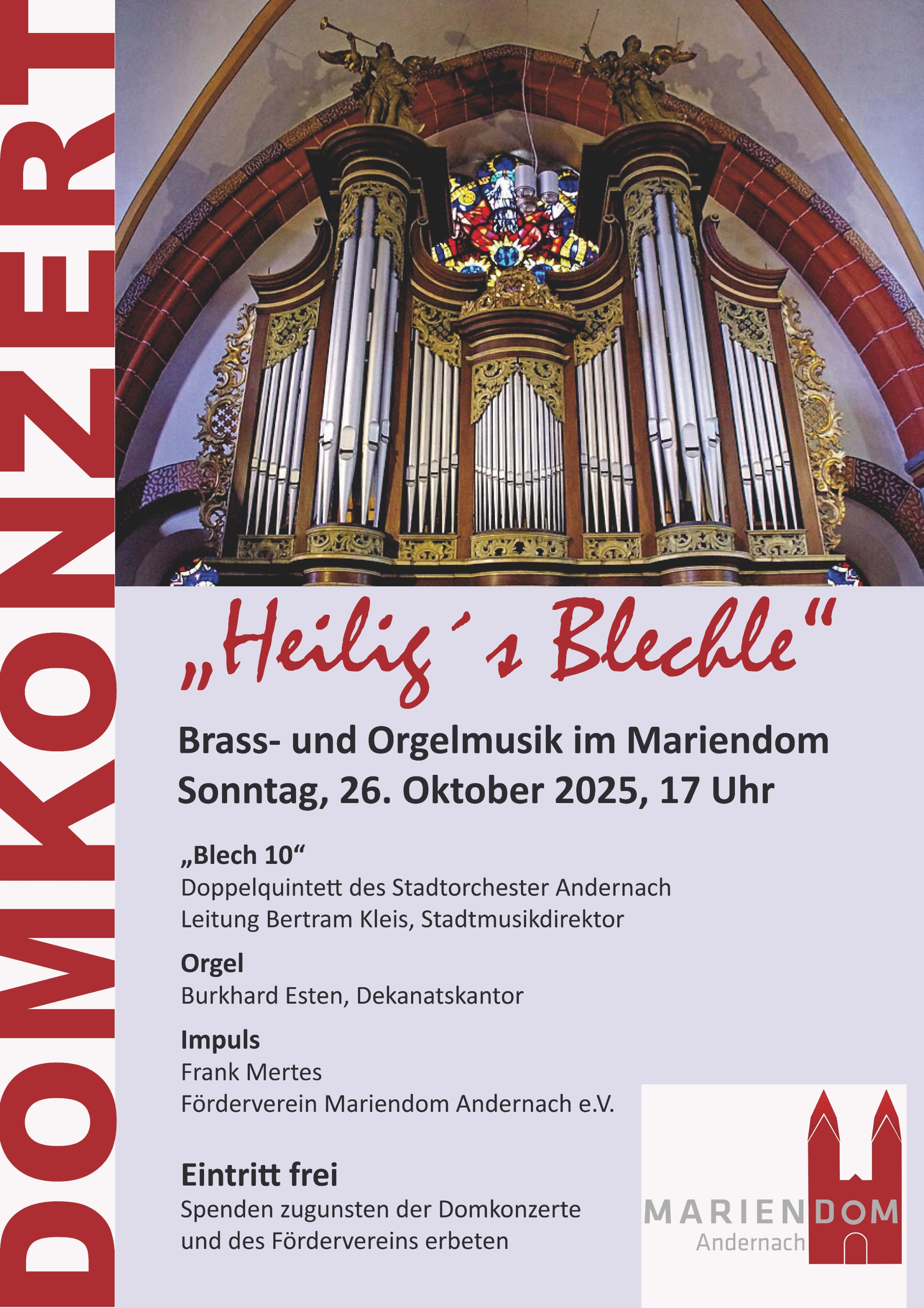 Domkonzert 26.10.2025