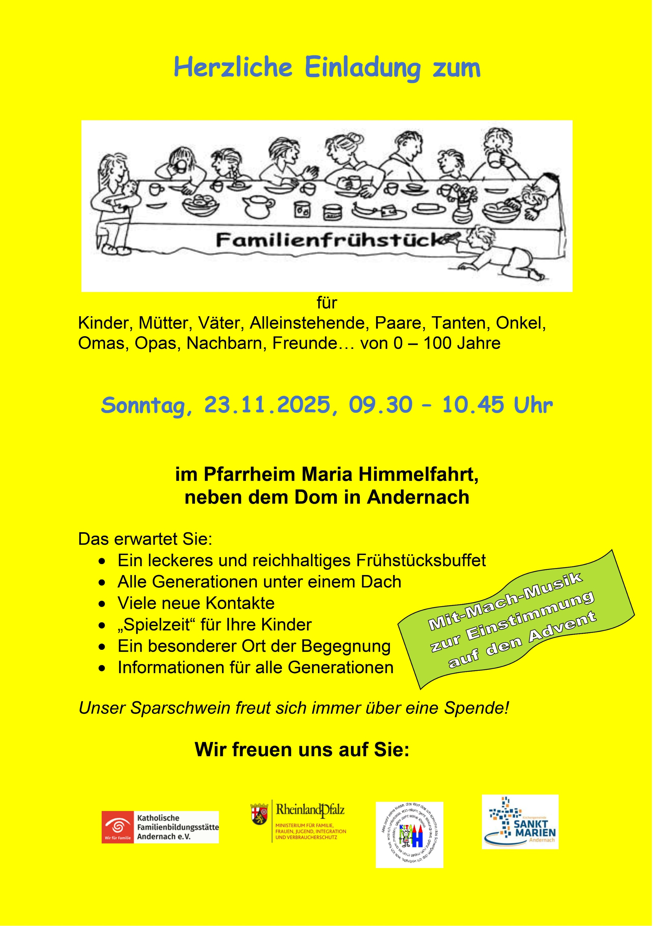 Familienfrühstück 2025 -11-23