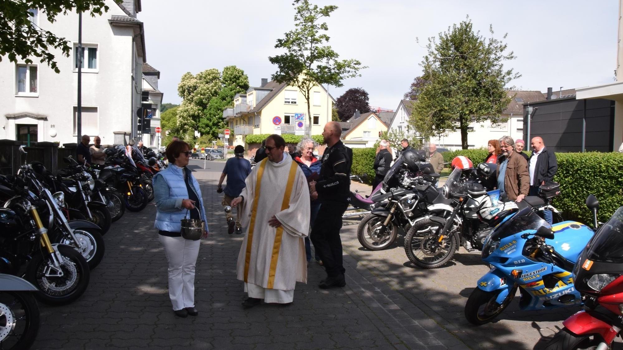 Motorrad-Segnung