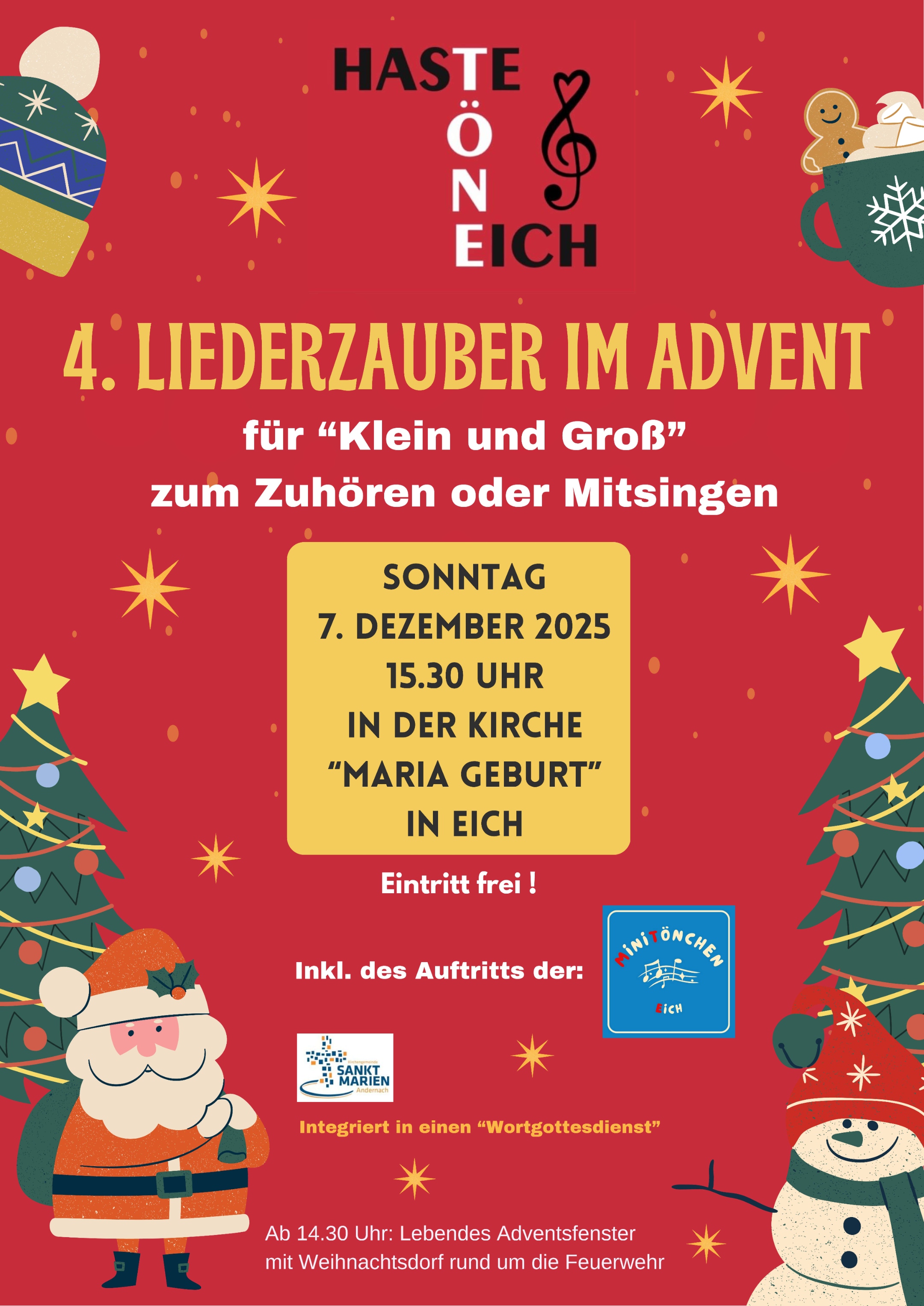 4. Liederzauber im Advent in Eich
