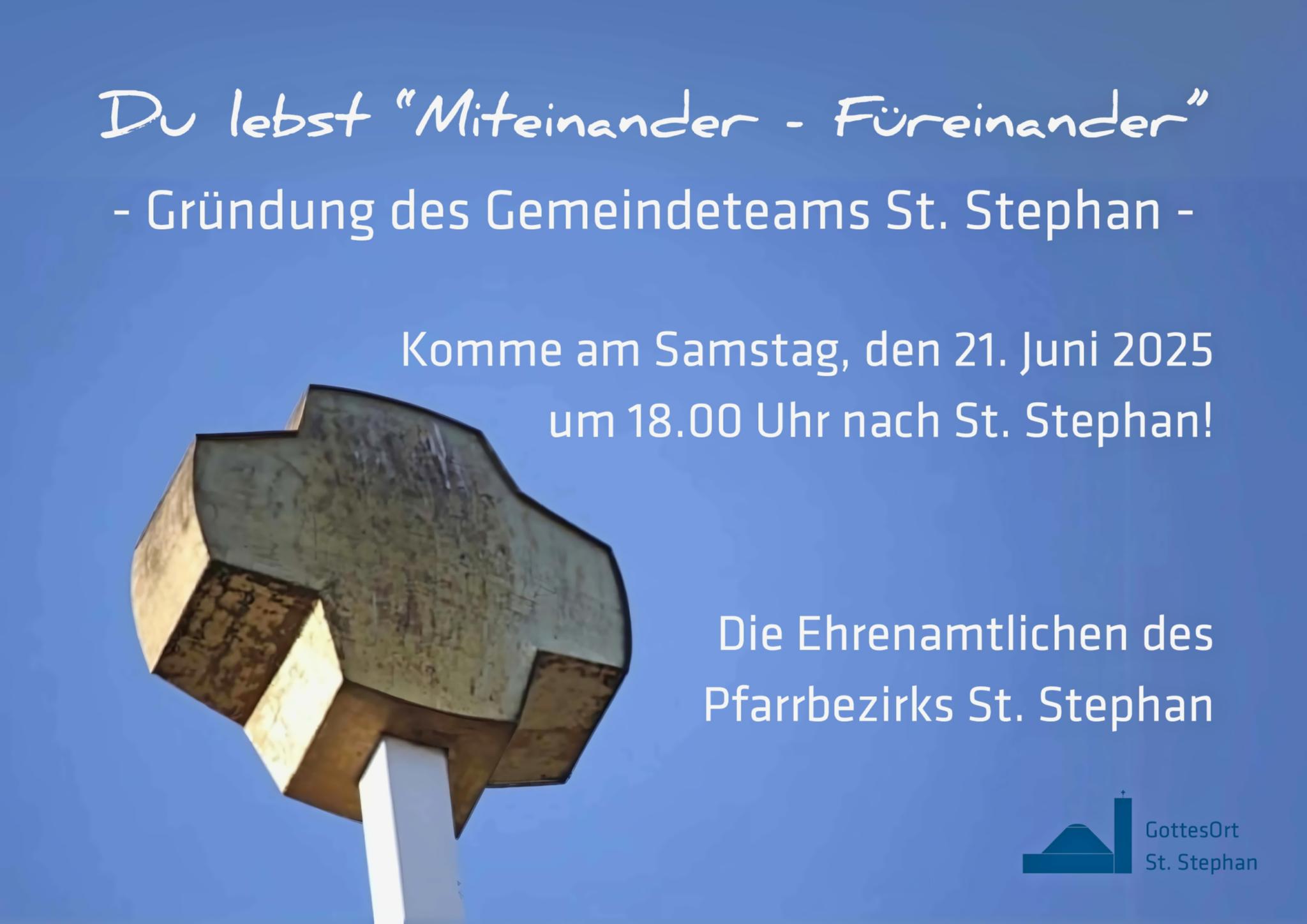 Gründung Gemeindeteam St. Stephan