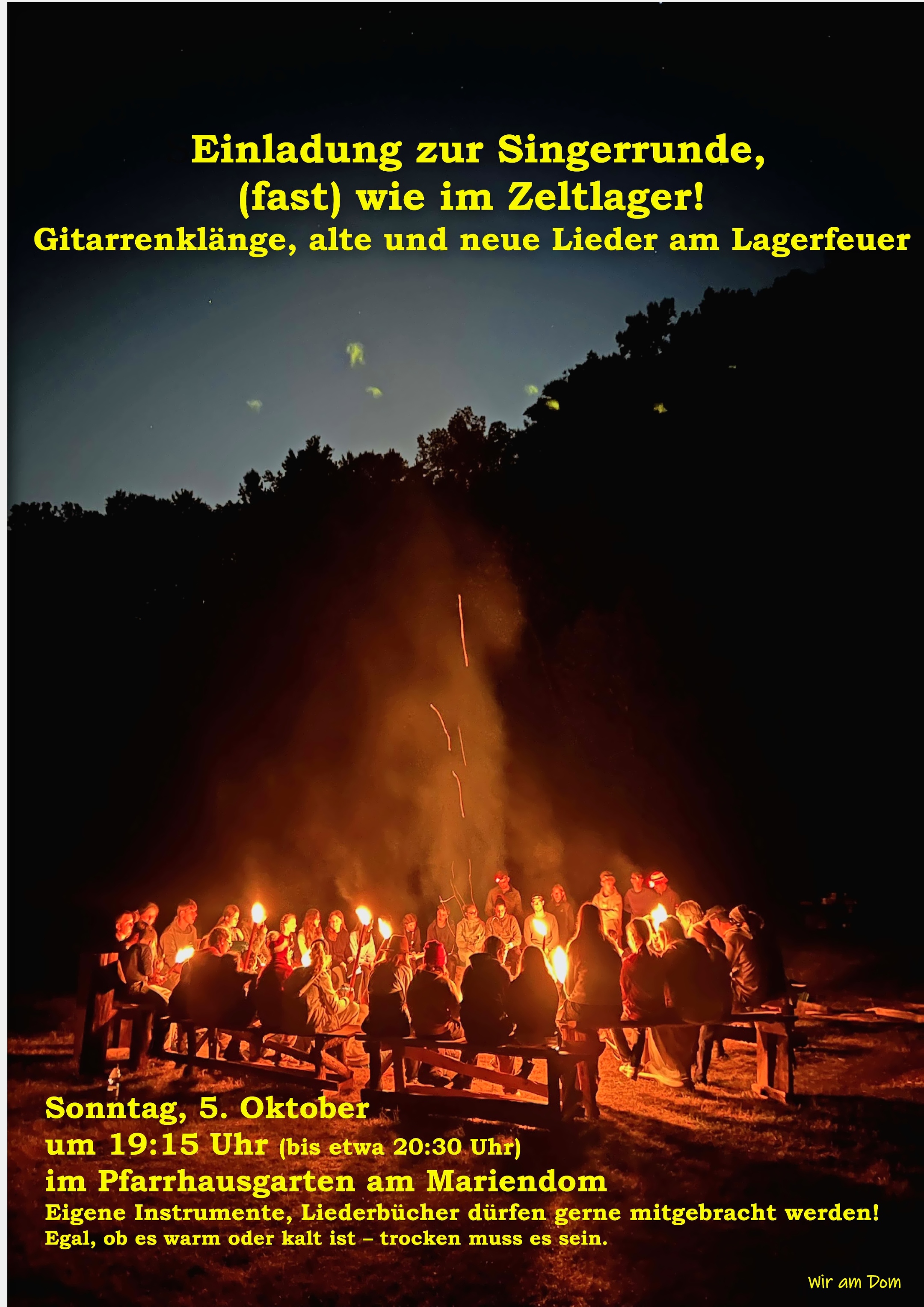 Singerrunde 2025, Wir am Dom