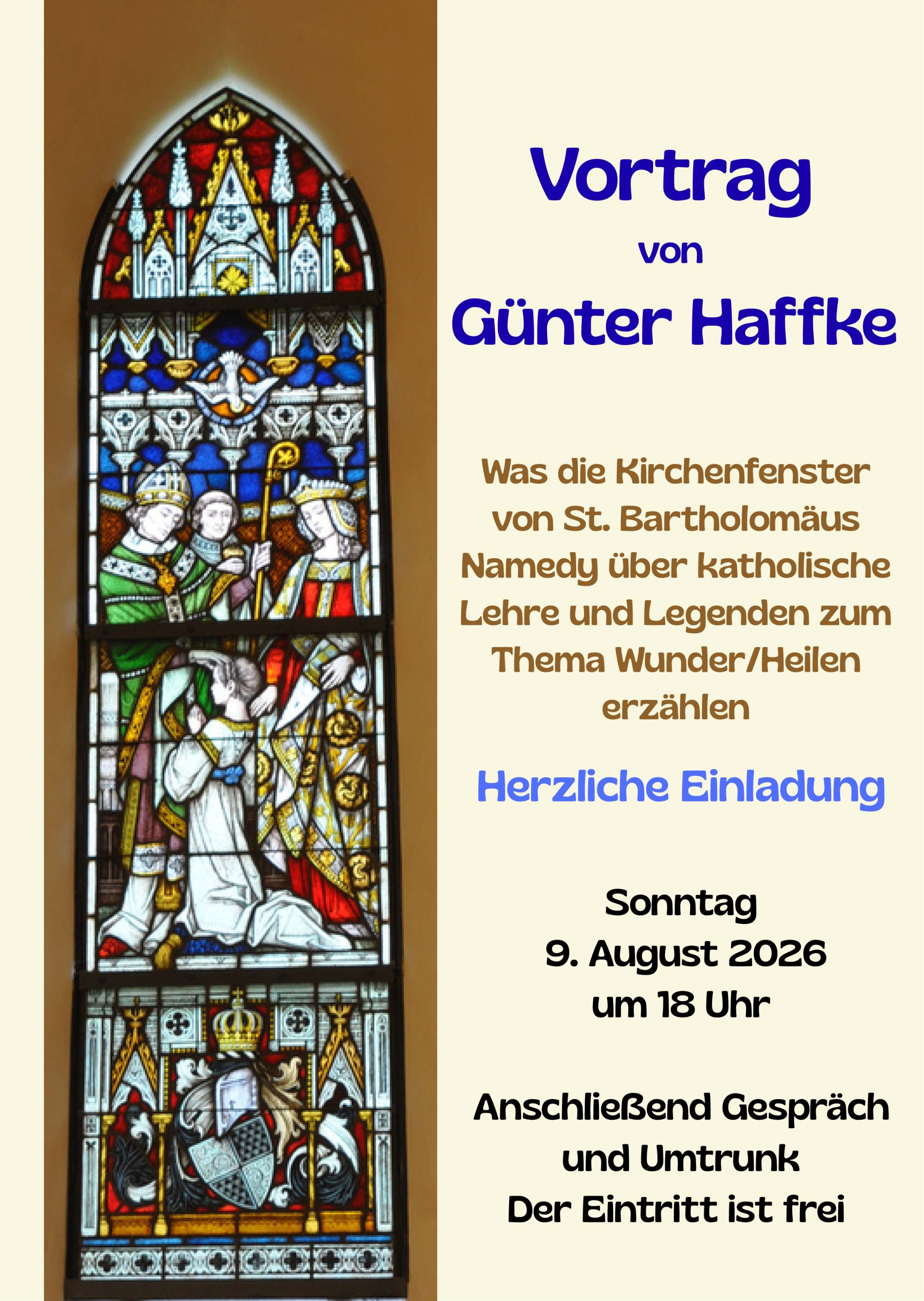 Vortrag Günter Haffke