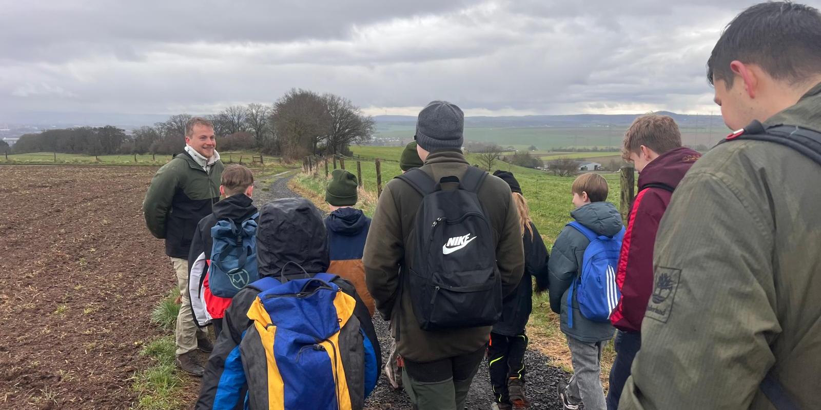 Zeltlager Mariendom Wanderung März