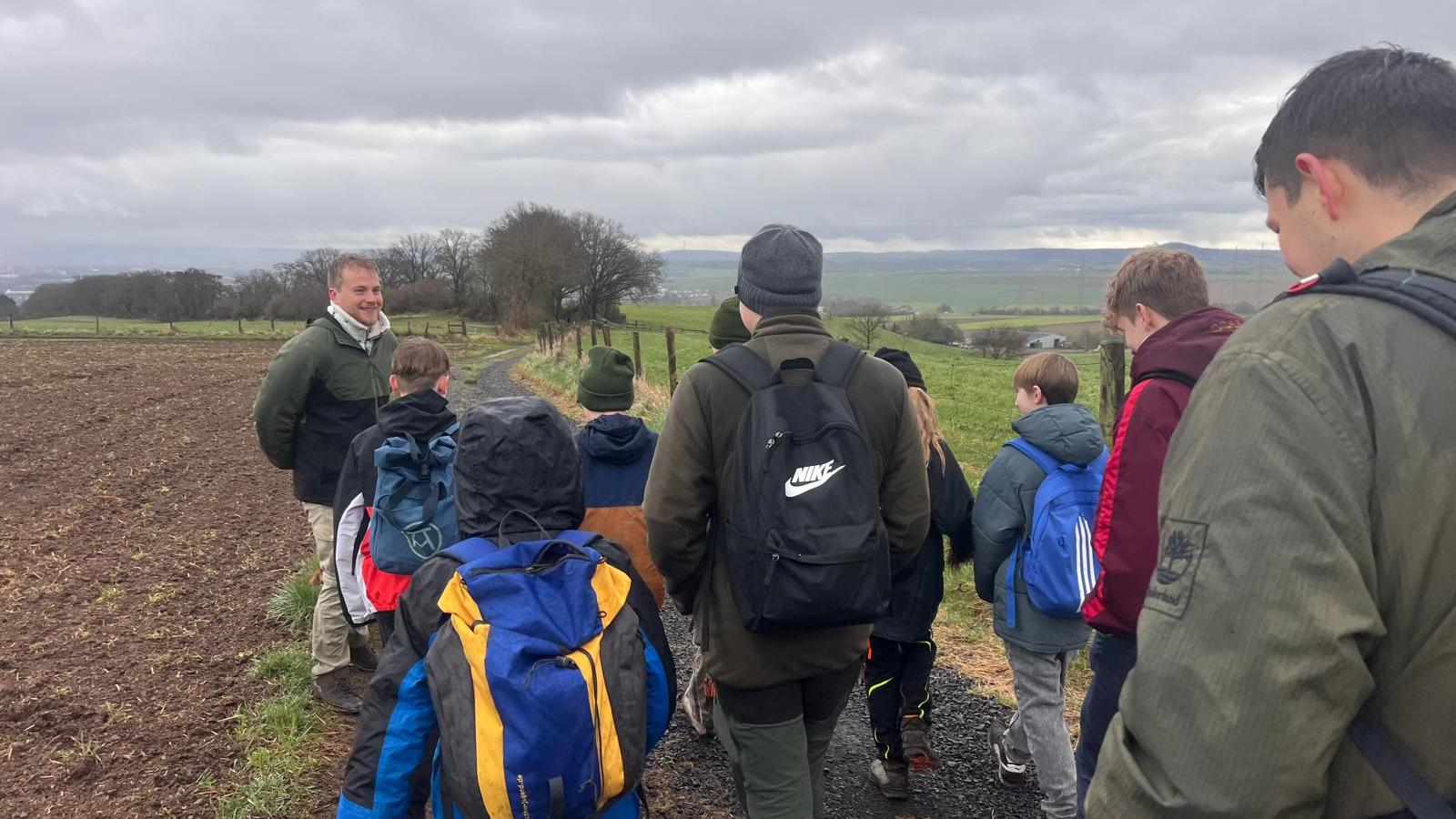 Zeltlager Mariendom Wanderung März