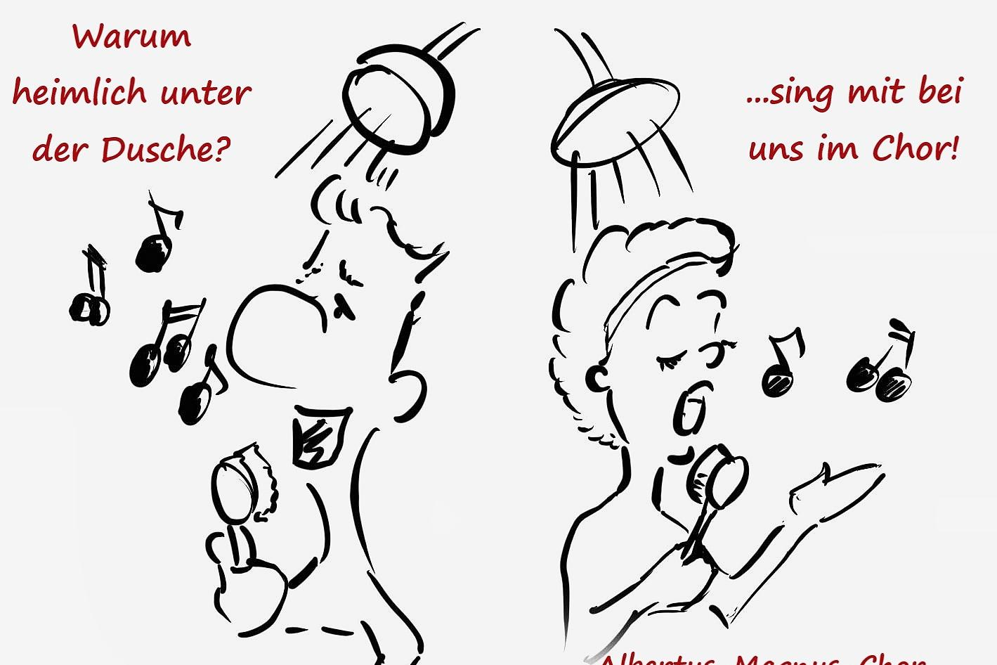 Albertus-Magnus-Chor Werbung