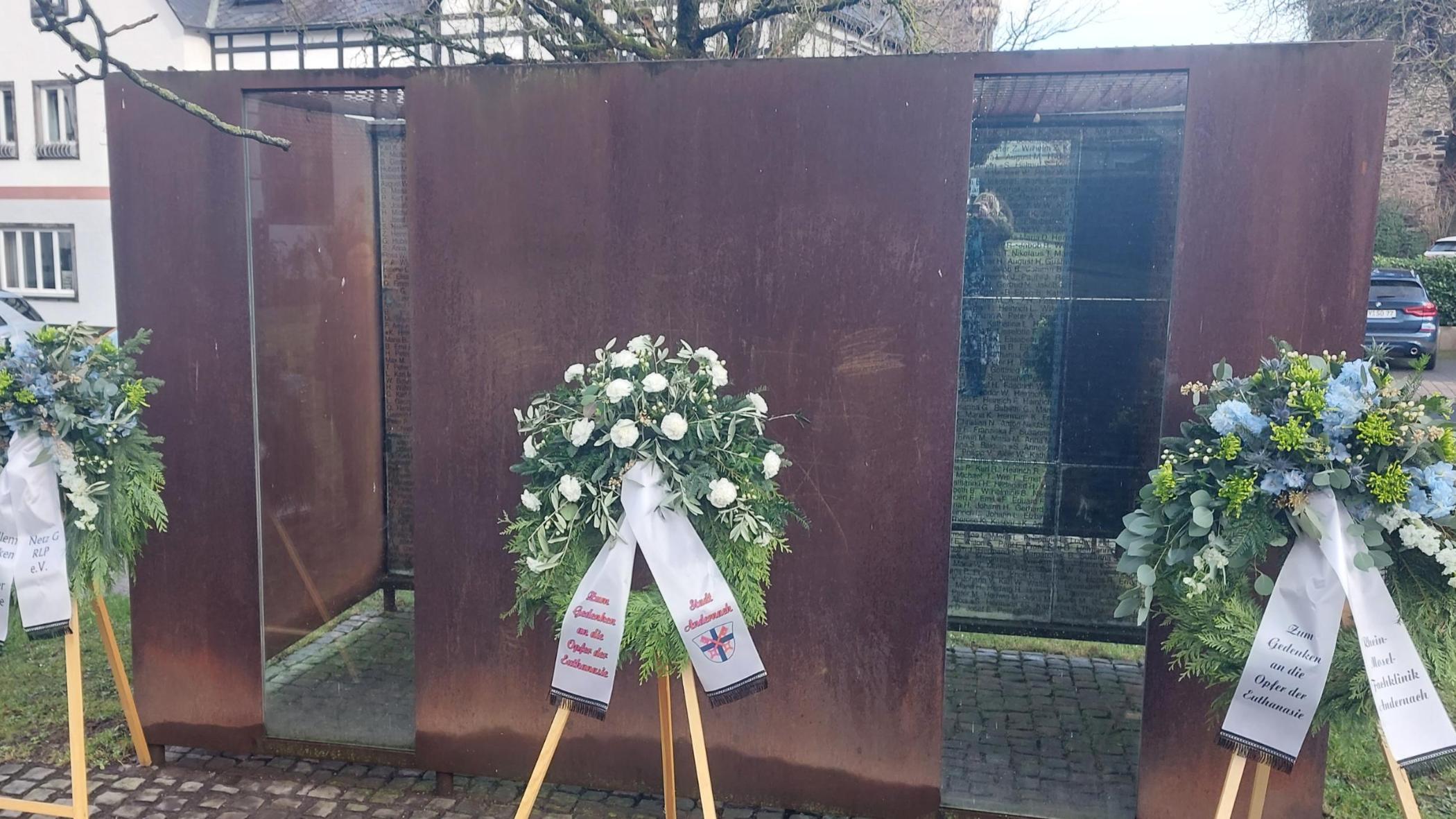 Kranzniederlegung zum Gedenktag am 27. Januar