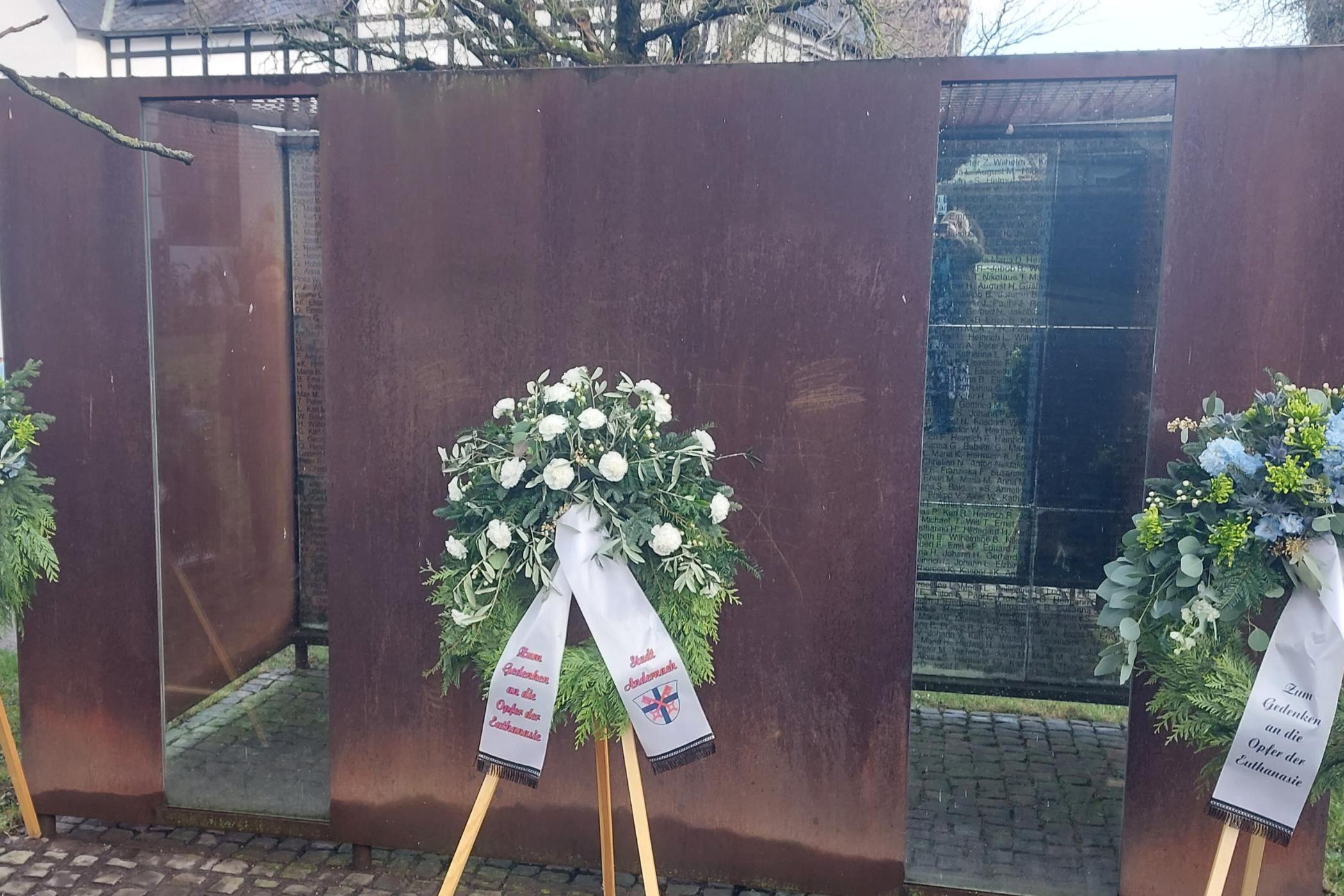 Kranzniederlegung zum Gedenktag am 27. Januar